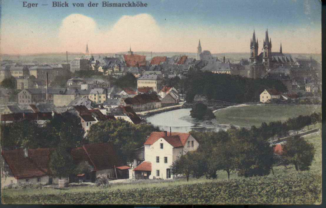 Cheb - severní pohled
